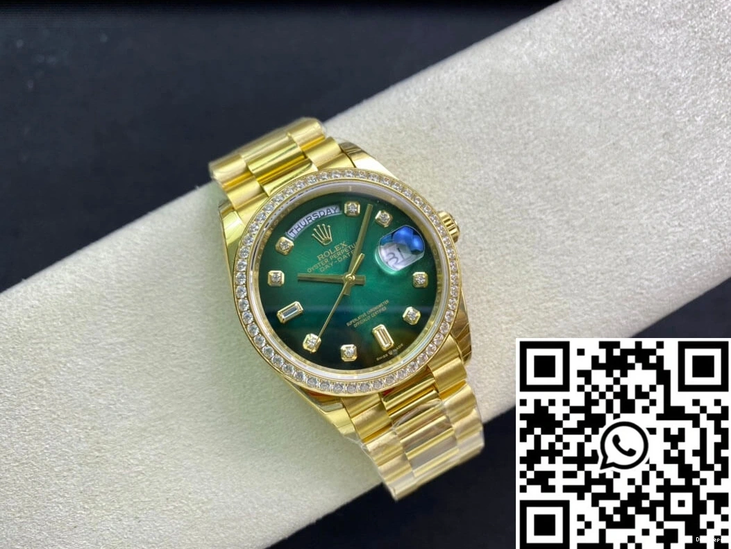 Factory Date Yellow M128348RBR-0035 Rolex Day EW Gold 0322